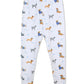 Sailor Puppy Long Pajama Set